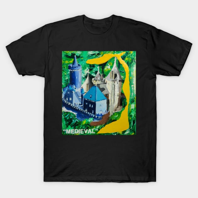 "Medieval" T-Shirt by MihaiCotiga Art